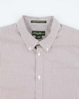 Vintage 90's Eddie Bauer Wrinkle Resistant Striped Shirt - XL