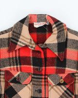 Vintage 80's Pendleton Knockabouts Heavyweight Wool Flannel Shirt - M