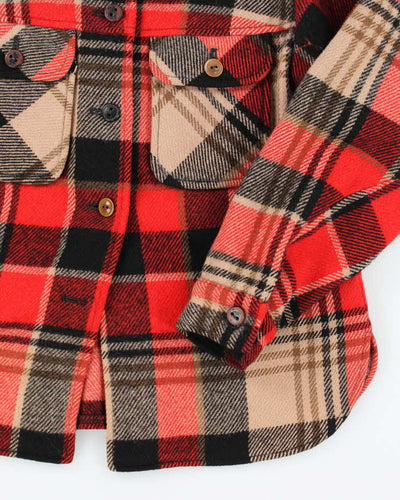 Vintage 80's Pendleton Knockabouts Heavyweight Wool Flannel Shirt - M