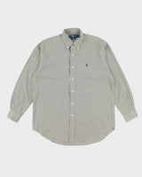 Vintage 2000's Ralph Lauren Patterned Button Up Shirt - M
