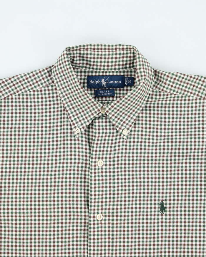Vintage 2000's Ralph Lauren Patterned Button Up Shirt - M