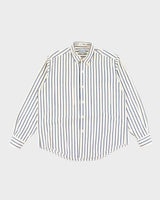 Vintage 90's Yves Saint Lauren Striped Button Up Shirt - M