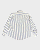 Vintage 90's Yves Saint Lauren Striped Button Up Shirt - M