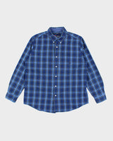 Vintage 2000's Chaps Striped Button Up Shirt - L
