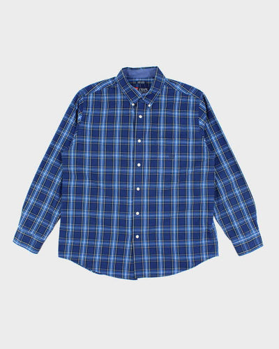 Vintage 2000's Chaps Striped Button Up Shirt - L