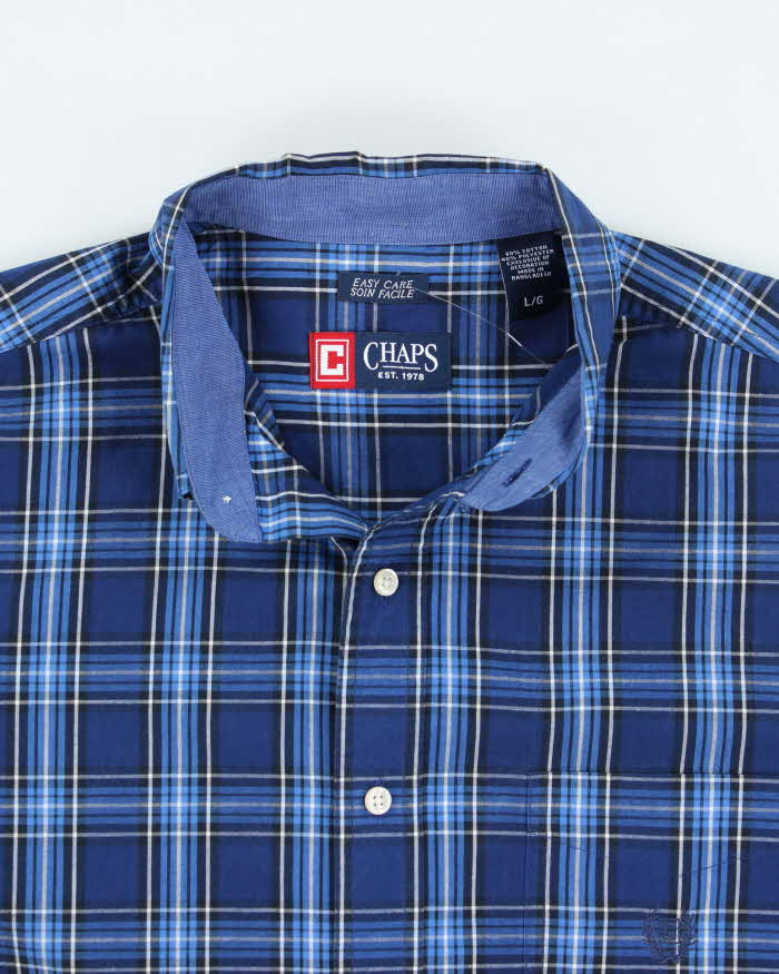 Vintage 2000's Chaps Striped Button Up Shirt - L