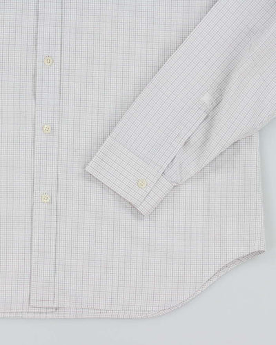 Vintage Burberry Checked Long Sleeve Shirt - XL