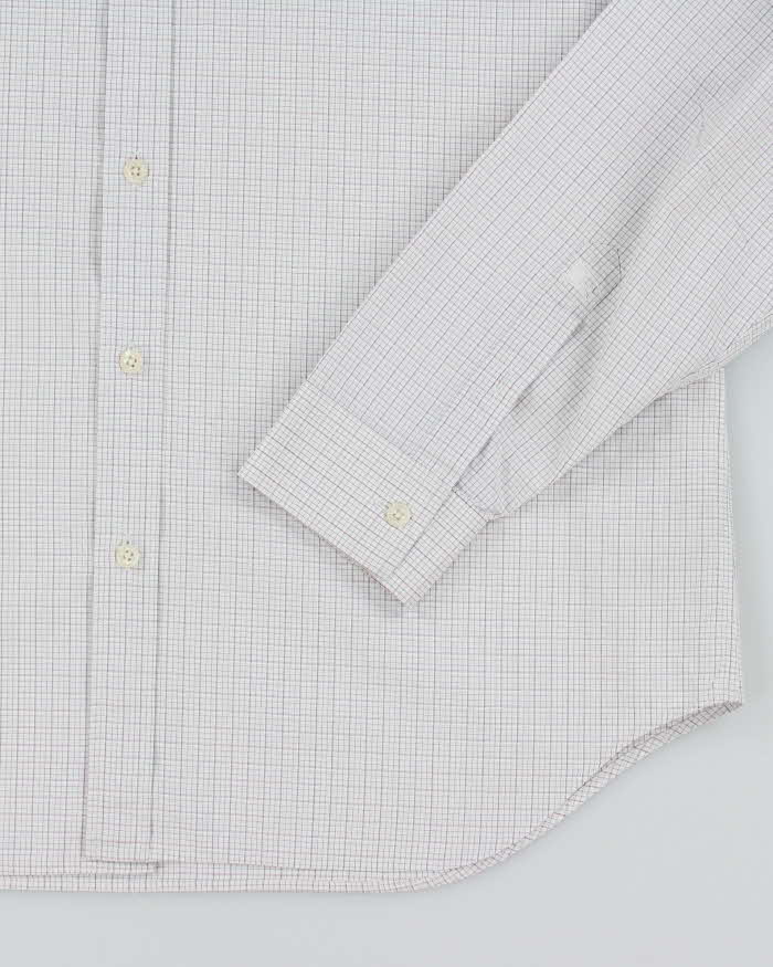 Vintage Burberry Checked Long Sleeve Shirt - XL