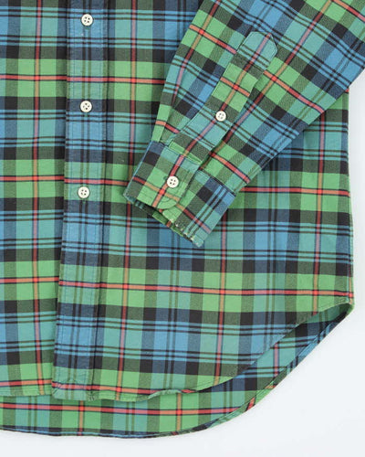 Vintage 90's Ralph Lauren Flannel Button Up Shirt - S