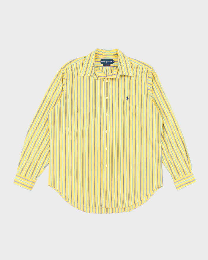 Vintage Ralph Lauren Striped Long Sleeve Shirt - XXL
