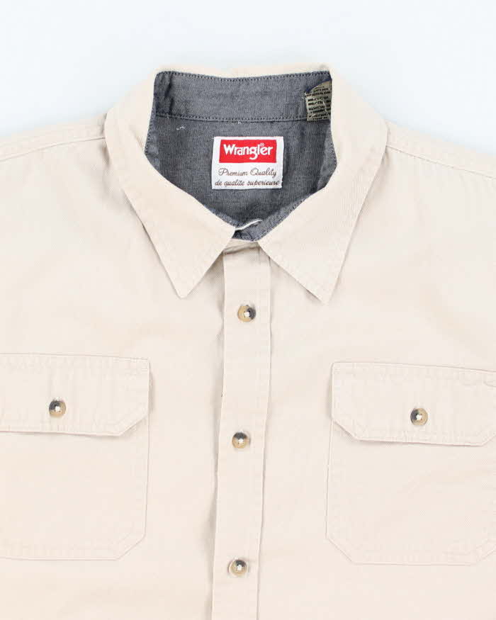 Vintage Wrangler Heavyweight Long Sleeve Oversized Shirt - L