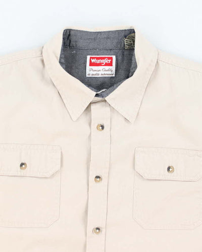 Vintage Wrangler Heavyweight Long Sleeve Oversized Shirt - L
