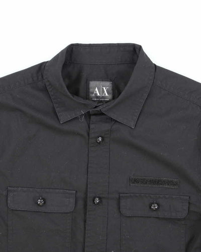 Vintage Y2k 00s Armani Exchange Long Sleeve Shirt - S
