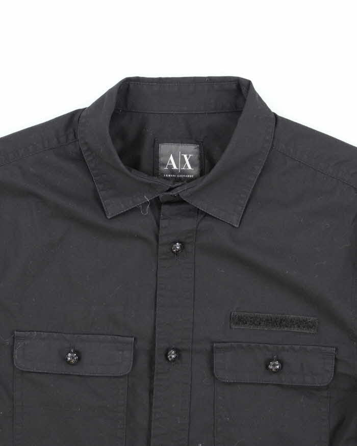 Vintage Y2k 00s Armani Exchange Long Sleeve Shirt - S