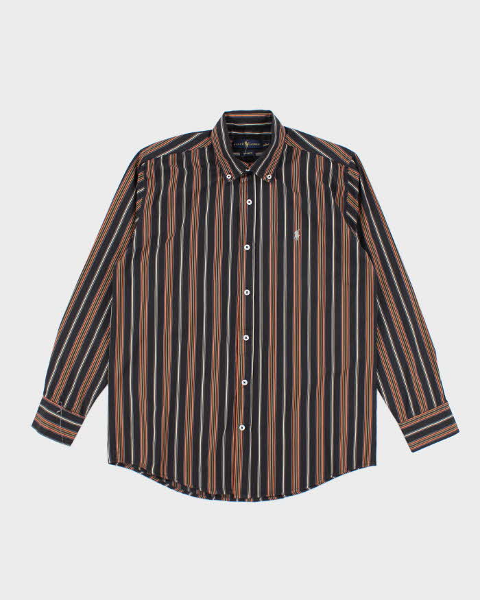 Vintage Ralph Lauren Striped Long Sleeve Shirt - L