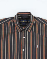 Vintage Ralph Lauren Striped Long Sleeve Shirt - L