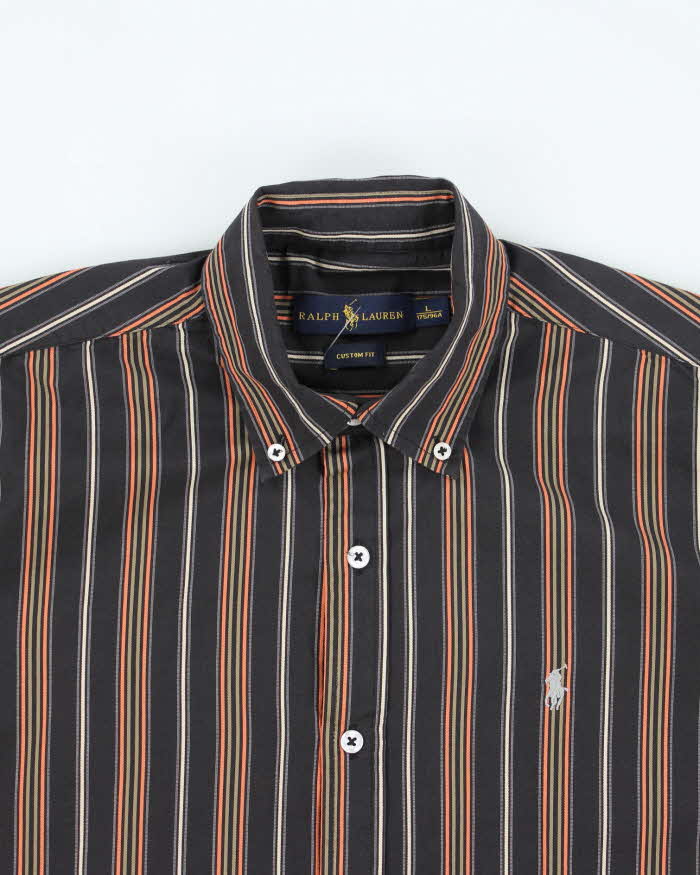 Vintage Ralph Lauren Striped Long Sleeve Shirt - L