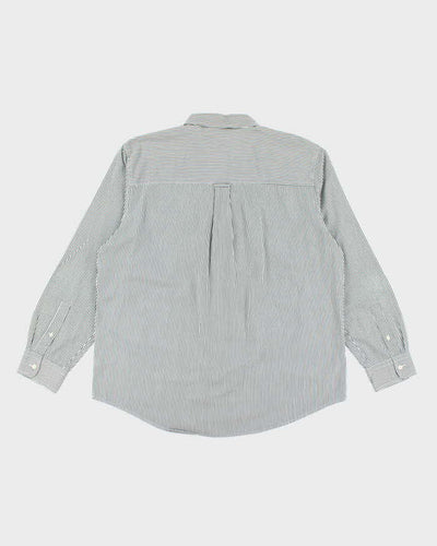 Vintage Chaps Striped Long Sleeve Shirt - XL