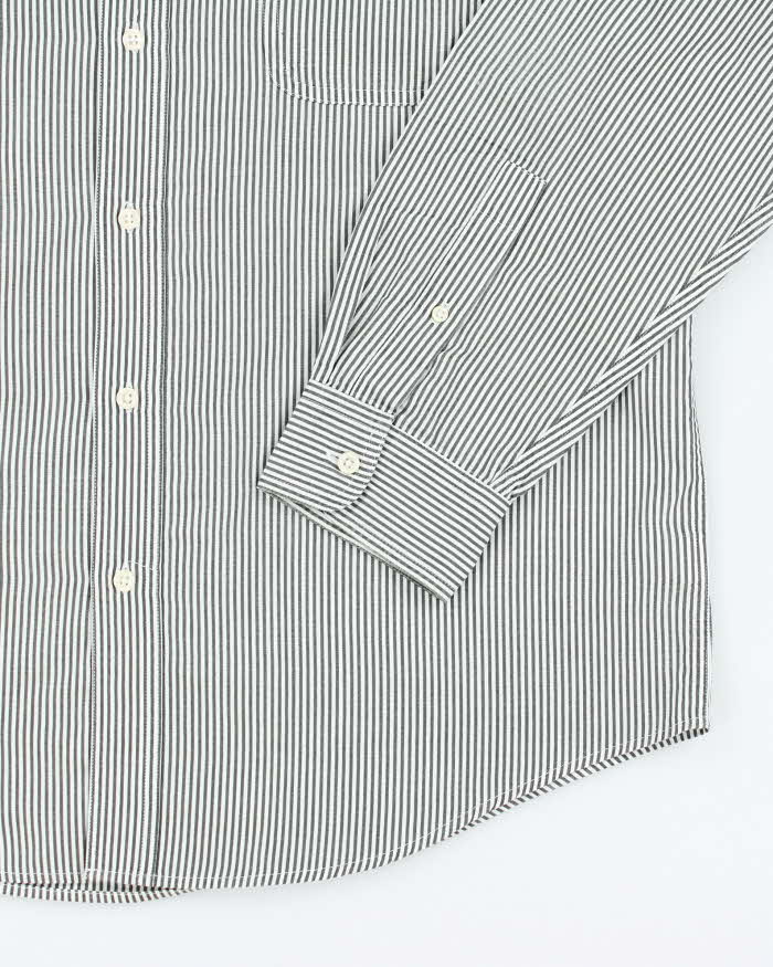 Vintage Chaps Striped Long Sleeve Shirt - XL