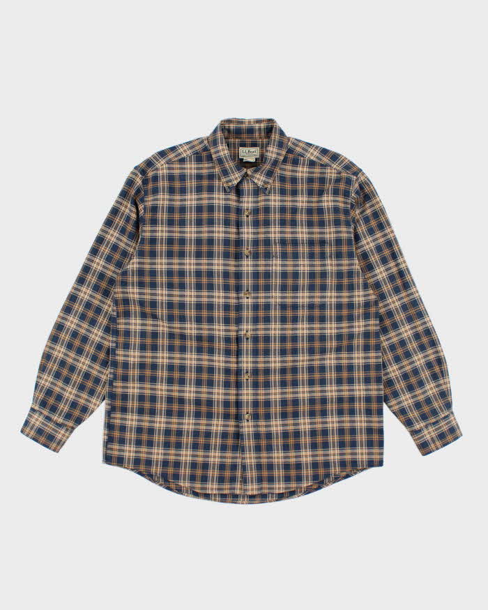 Vintage Y2K L.L. Bean Oversized Flannel Shirt - M