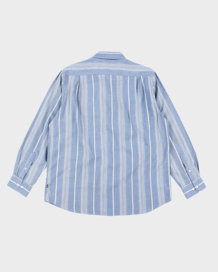 Vintage Nautica Striped Button Up Shirt - L