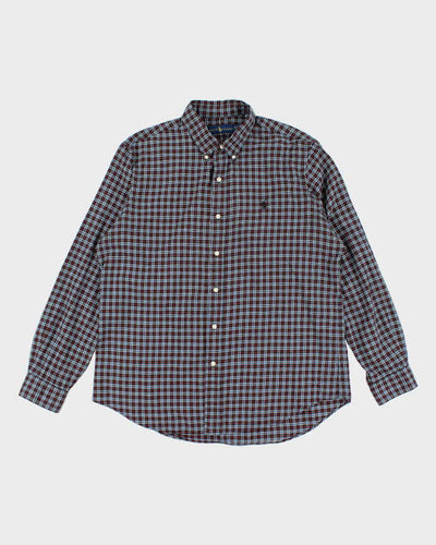 Vintage 2000's Ralph Lauren Patterned Button Up Shirt - L