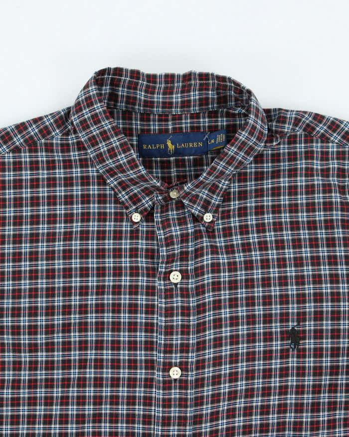 Vintage 2000's Ralph Lauren Patterned Button Up Shirt - L