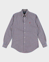 Vintage 2000's Ralph Lauren Patterned Button Up Shirt - M