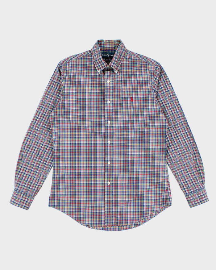 Vintage 2000's Ralph Lauren Patterned Button Up Shirt - M