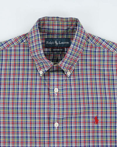 Vintage 2000's Ralph Lauren Patterned Button Up Shirt - M