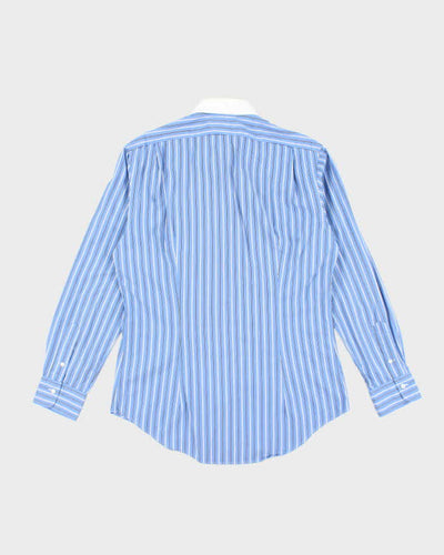 Vintage Ralph Lauren Striped Button Up Work Shirt - M