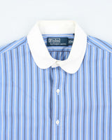 Vintage Ralph Lauren Striped Button Up Work Shirt - M