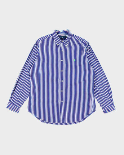 Vintage Ralph Lauren Striped Oversized Long Sleeve Shirt - L