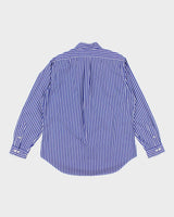 Vintage Ralph Lauren Striped Oversized Long Sleeve Shirt - L