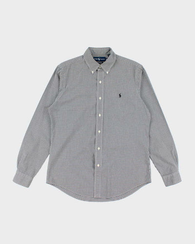 Vintage Ralph Lauren Checked Oversized Long Sleeve Shirt - M