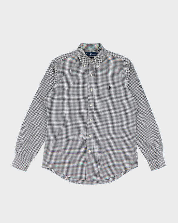 Vintage Ralph Lauren Checked Oversized Long Sleeve Shirt - M