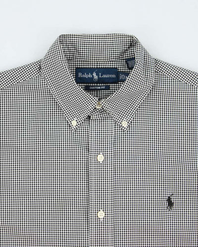 Vintage Ralph Lauren Checked Oversized Long Sleeve Shirt - M