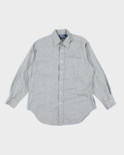 Vintage Ralph Lauren Plain Button Up Shirt - L