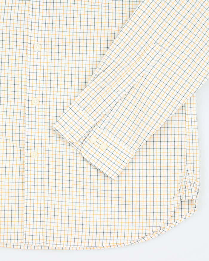 Vintage Brooks Brothers Checked Oversized Long Sleeve Shirt - XL