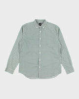 Vintage 00s Armani Exchange Checked Long Sleeve Shirt - M