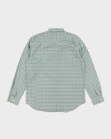Vintage 00s Armani Exchange Checked Long Sleeve Shirt - M