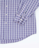Vintage Izod Checked Long Sleeve Shirt - L