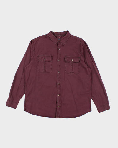 Vintage Wind River Oversized Long Sleeve Shirt - XL