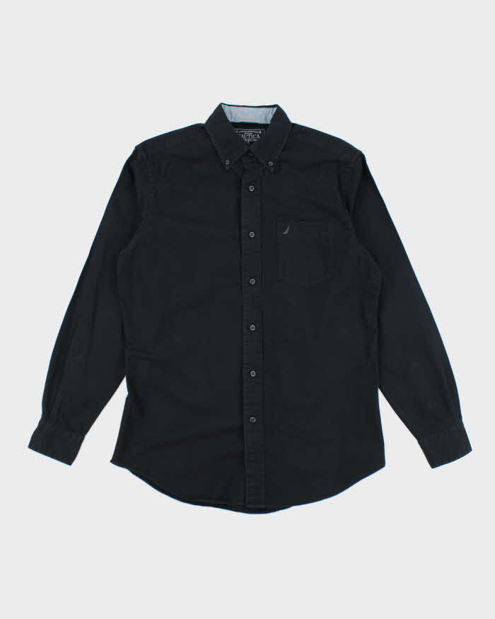 Vintage Nautica Heavyweight Long Sleeve Shirt - S