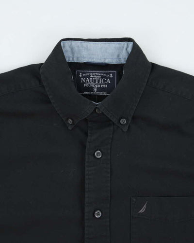 Vintage Nautica Heavyweight Long Sleeve Shirt - S