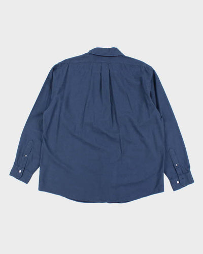 Vintage Brooks Brothers Cotton & Wool Blend Oversized Long Sleeve Shirt - XL