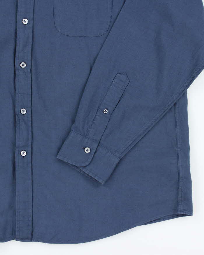 Vintage Brooks Brothers Cotton &amp; Wool Blend Oversized Long Sleeve Shirt - XL
