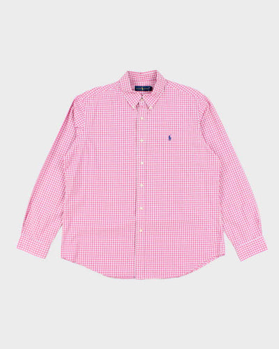 Vintage Ralph Lauren Checked Oversized Long Sleeve Shirt - XL