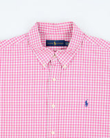 Vintage Ralph Lauren Checked Oversized Long Sleeve Shirt - XL