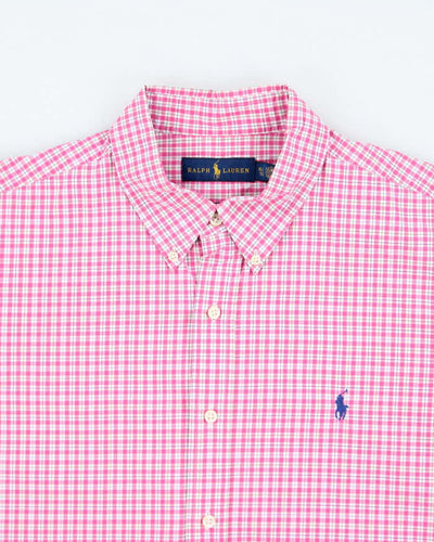 Vintage Ralph Lauren Checked Oversized Long Sleeve Shirt - XL